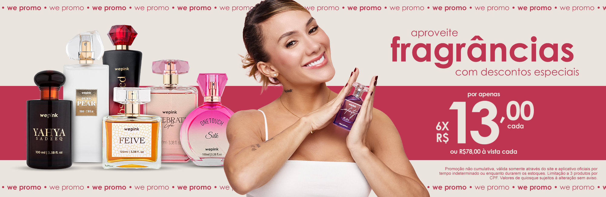 Body Splashes Promoção